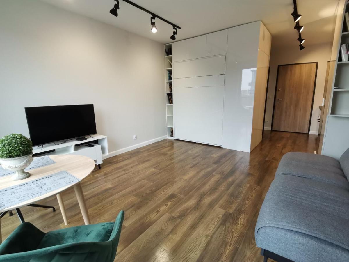 Nowoczesny Apartament Z Widokiem Apartment Warsaw Exterior photo